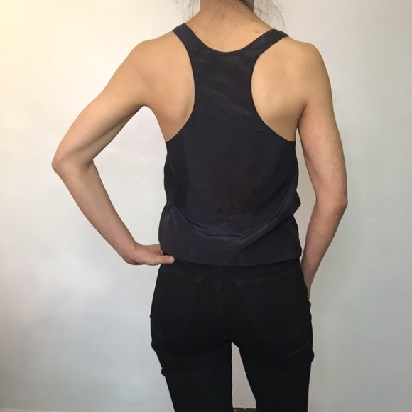Sold - ARITZIA WILFRED SILK TANK - Picture 3 of 4